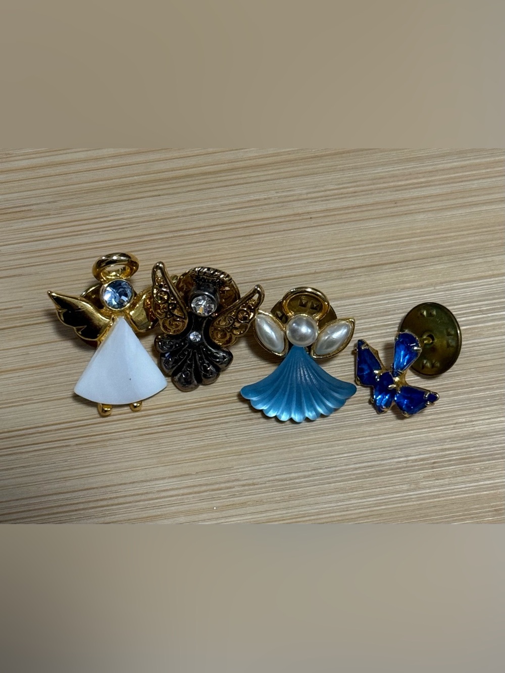 Angel and Bird Pin Bundle